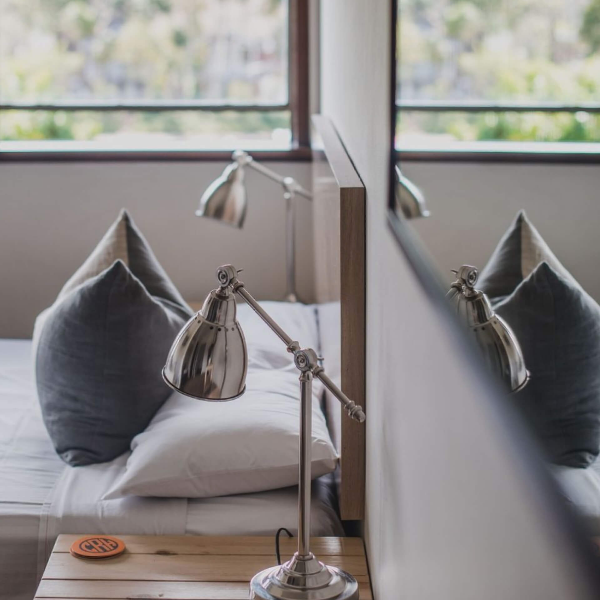 interior of hotel room